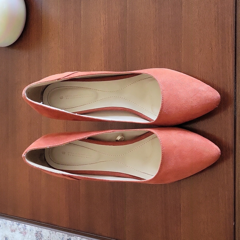 Orange Woolworths heels 👠